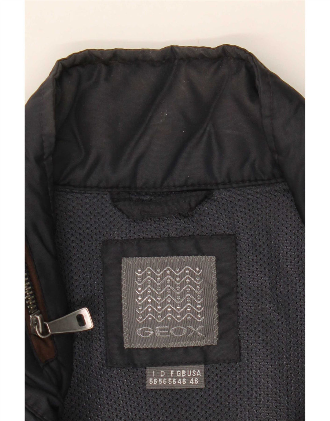 Geox Herre Hooded Utility Jacket UK 46 3XL Navy Blue