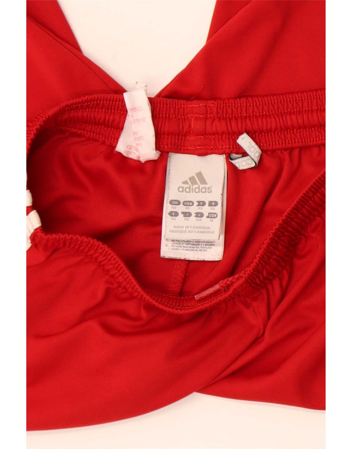 Adidas Herre Climacool Sports Shorts XS Rød Colourblock Polyester