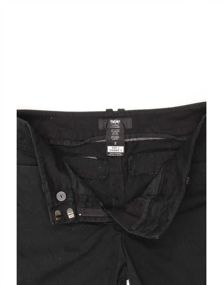MOSSIMO Womens Casual Shorts US 2 XS W28  Black Cotton Vintage Mossimo and Second-Hand Mossimo from Messina Hembry 