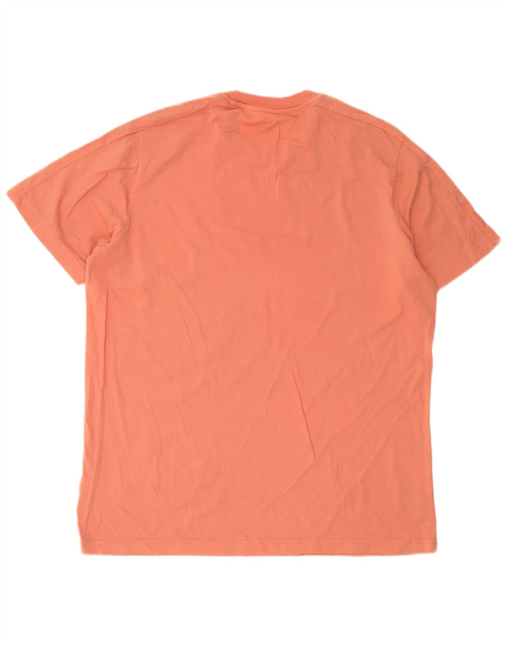 Adidas Herre T-Shirt Top Stor Orange Bomuld