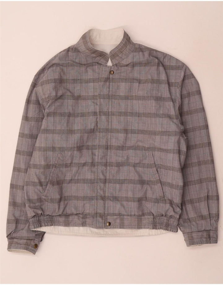 Faciba Herre Militær Vendbar Jakke IT 50 Stor Hvid Polyester
