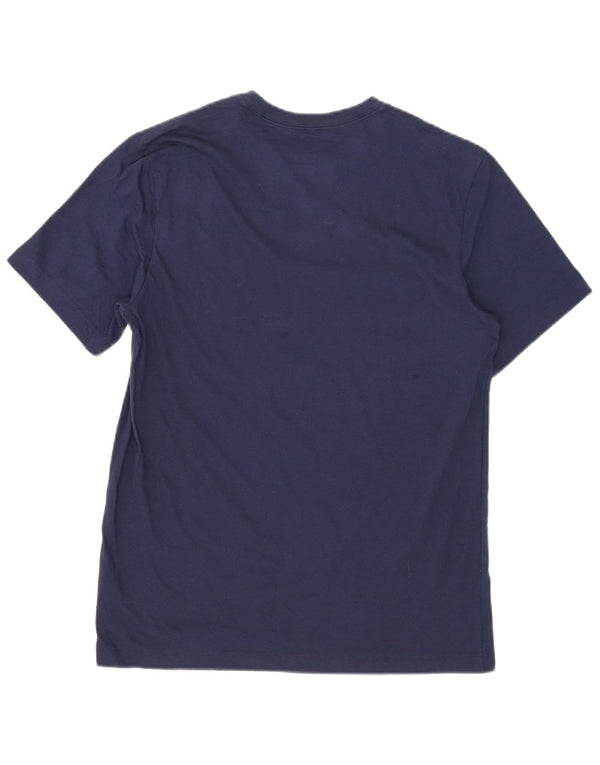 Nike grafisk t-shirt til mænd, medium marineblå bomuld