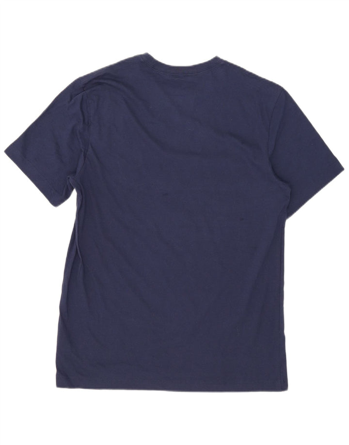 Nike grafisk t-shirt til mænd, medium marineblå bomuld