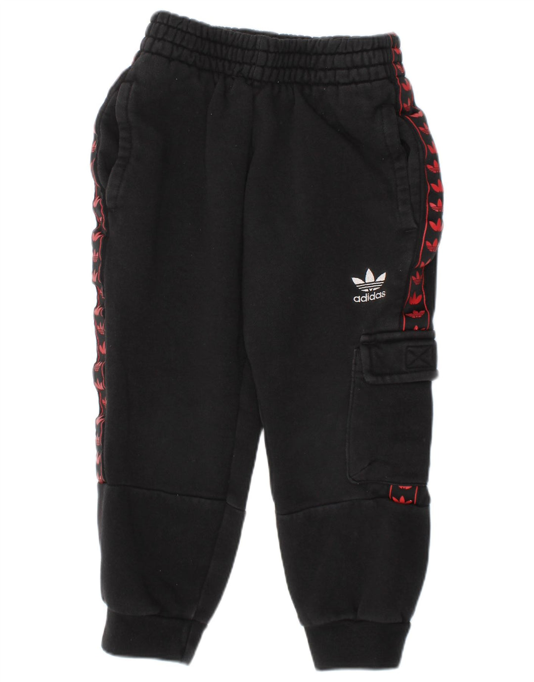 ADIDAS Baby Boys Grafiske Joggers Træningsdragt Bukser 18-24 måneder Sort