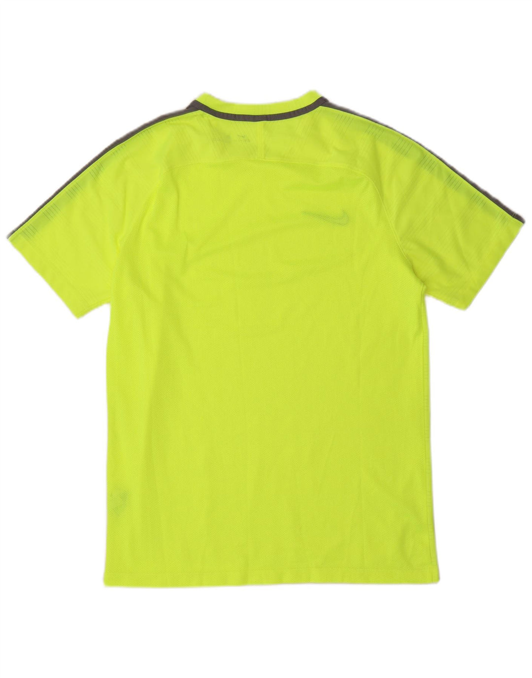 Nike Herre Dri Fit T-Shirt Top Stor Grøn Colourblock Polyester