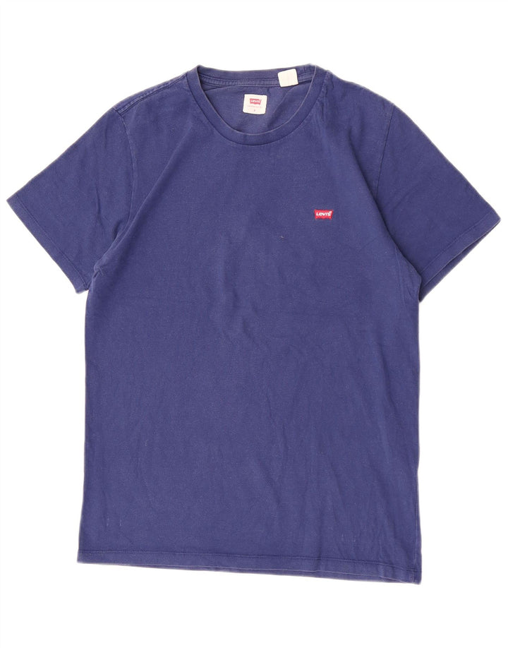 Levi's Herre T-Shirt Top Lille Blå
