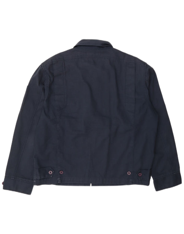 CAT Herre Utility Jacket UK 38 Medium Navy Blue Polyester