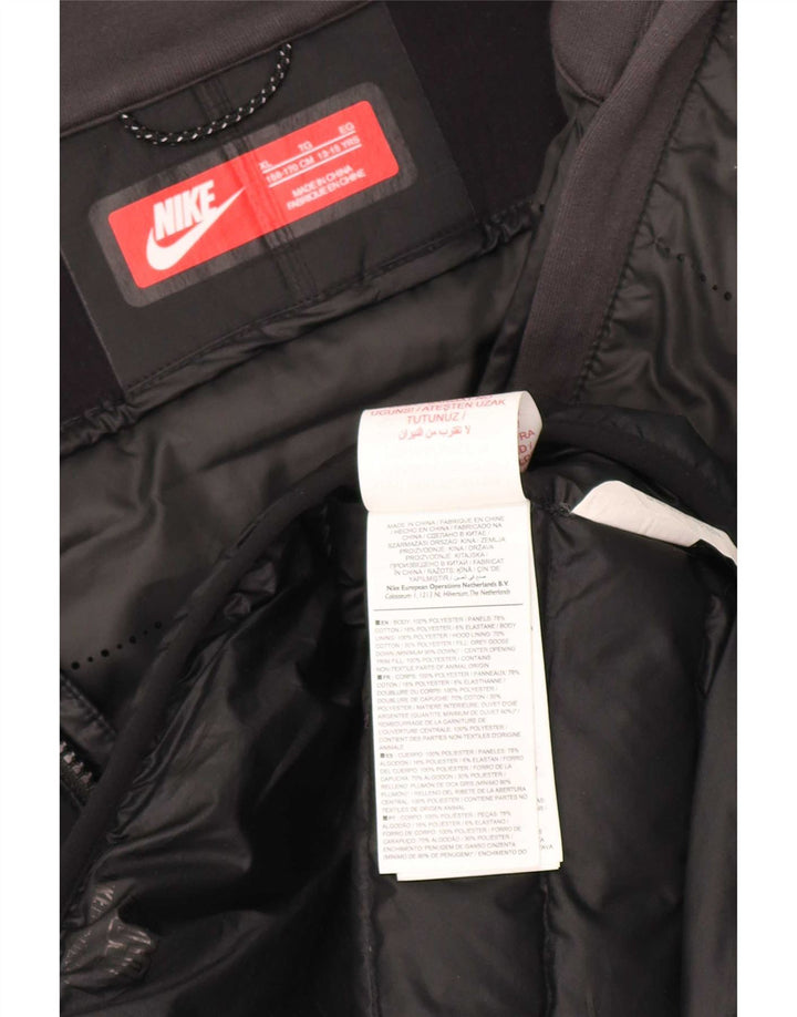 Nike hættejakke til drenge 13-14 år XL Sort Polyester