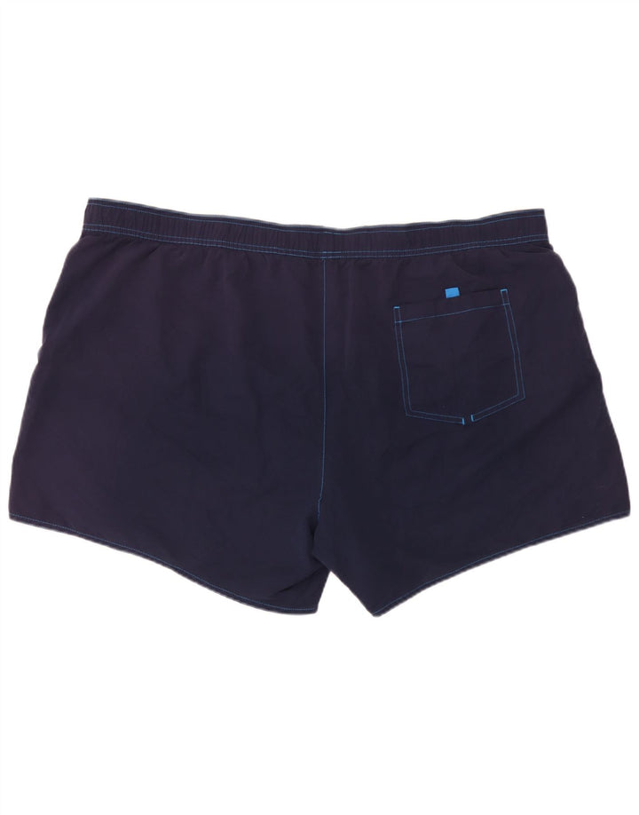 Brugi Badeshorts til mænd 4XL Marineblå Colourblock Polyester
