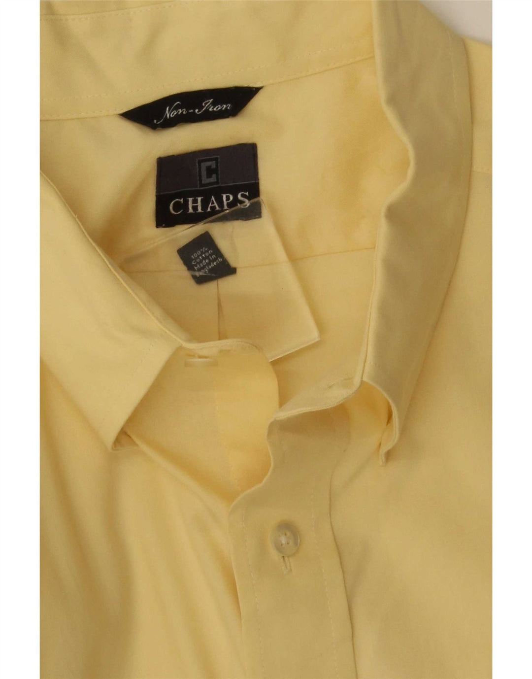 Chaps Ralph Lauren Herreskjorte XL Gul Bomuld