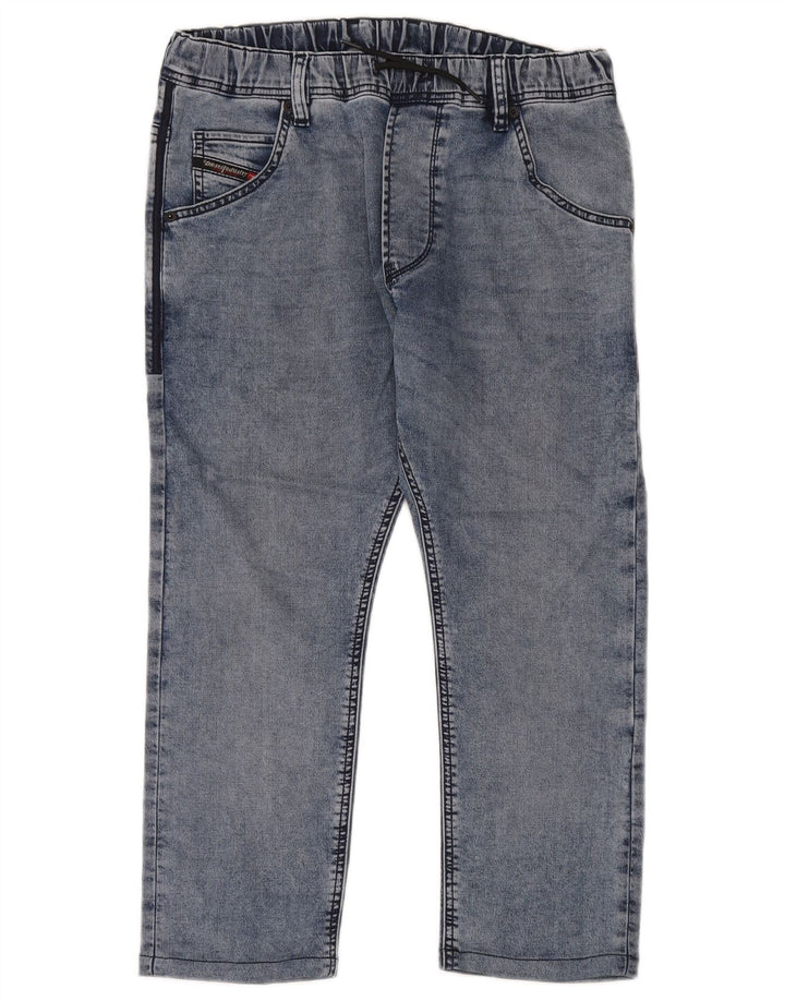 DIESEL Drenge Capri Jeans 15-16 År W32 L23 Blå Lyocell