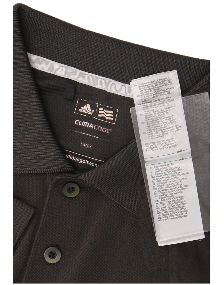 Adidas Herre Climacool Polo Shirt Medium Grey Polyester