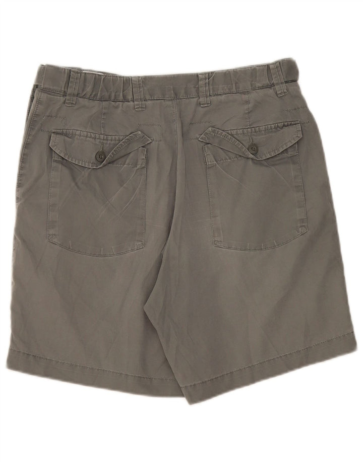 Marks & Spencer Chino Shorts til mænd W32 mellemgrå bomuld