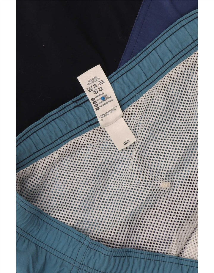 Marks & Spencer Herre St. Michael svømmeshorts Store blå farveblok