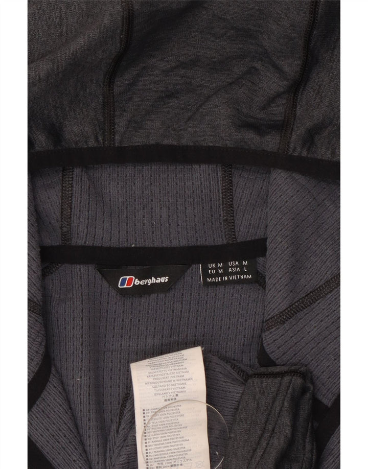 Berghaus Hættetrøje med lynlås til mænd Medium Grå Flecked Polyester
