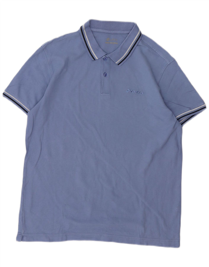 Lotto Herre Polo Shirt Large Blue