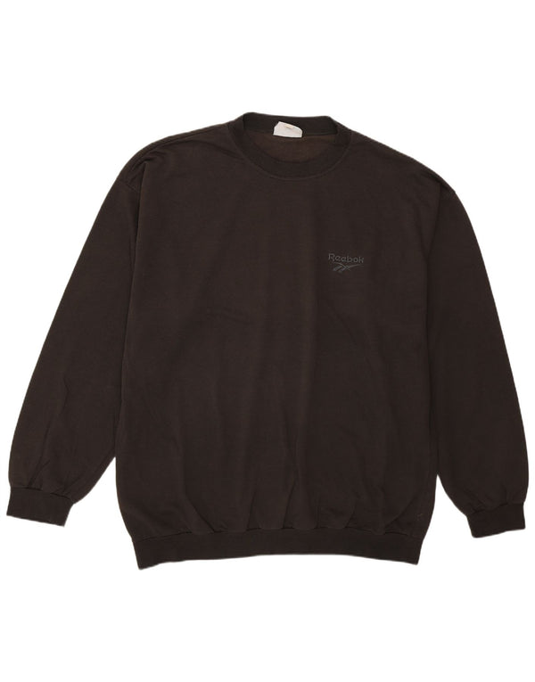 Reebok Herre Sweatshirt Jumper 2XL Brun