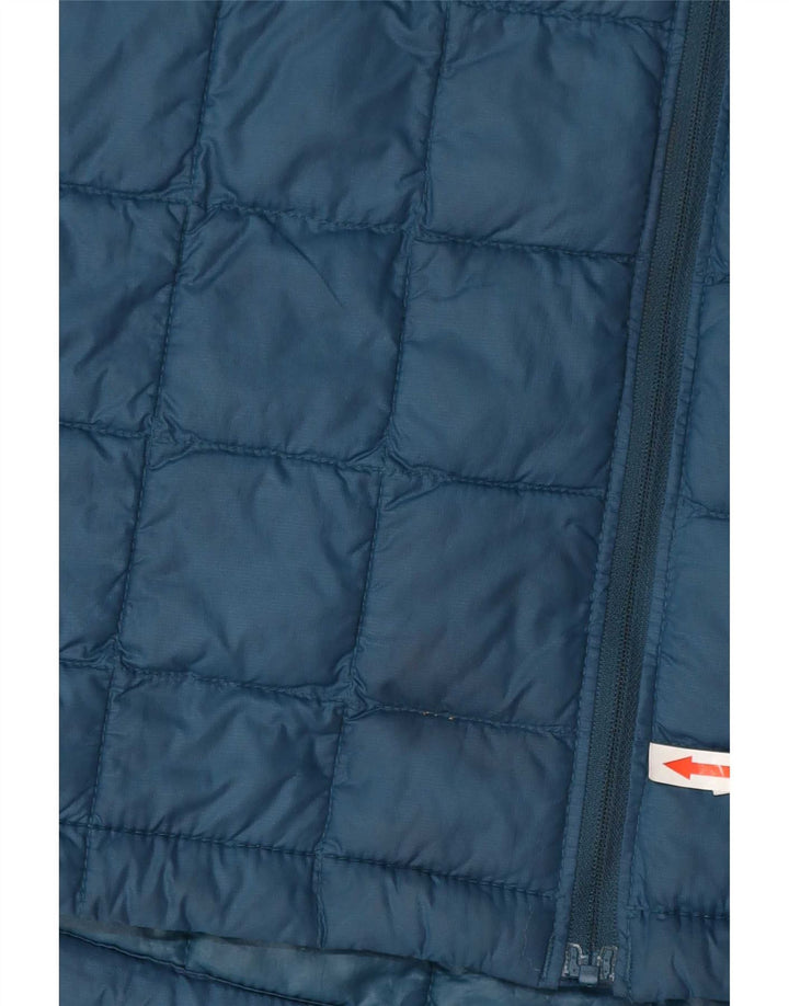 The North Face Herre polstret jakke UK 36 Small Blue Polyester