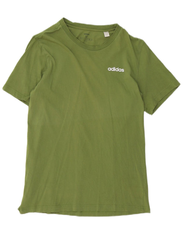 Adidas Herre T-Shirt Top Medium Grøn