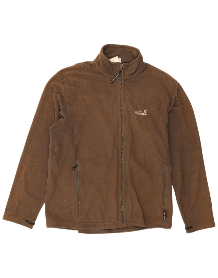 Jack Wolfskin Herre Liner Fleecejakke UK 48 2XL Khaki Polyester