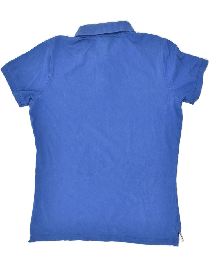 DIADORA Mens Polo Shirt Small Blue Cotton | Vintage Diadora | Thrift | Second-Hand Diadora | Used Clothing | Messina Hembry 