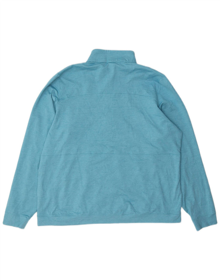 Puma Sweatshirt med lynlås til kvinder DK 20 2XL Blå Polyester