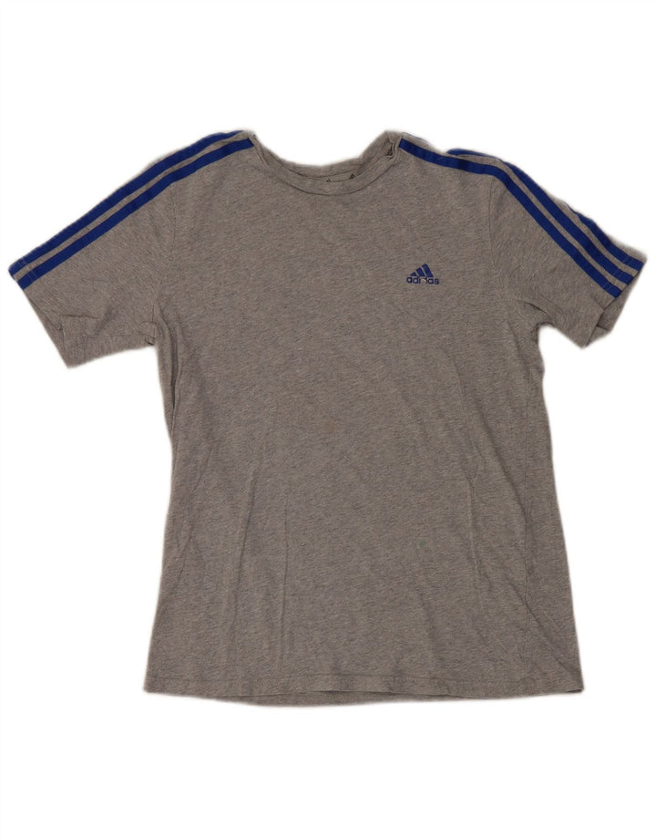 Adidas Boys T-Shirt Top 13-14 år Grå