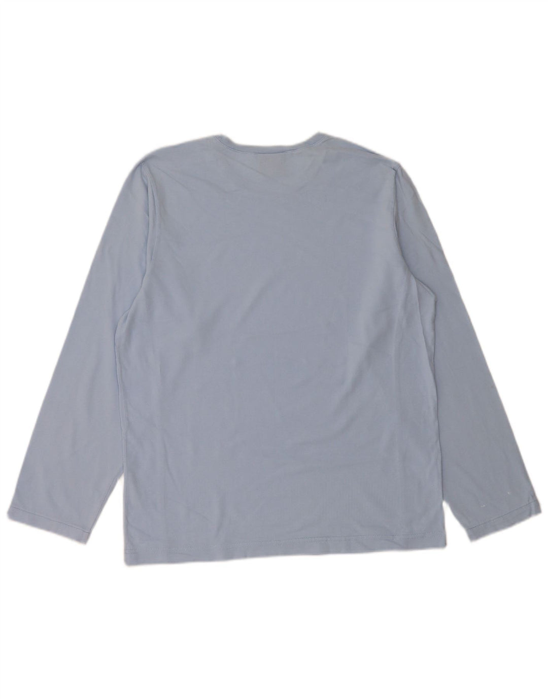 Champion Dame Grafisk Top Langærmet UK 18 XL Blå Bomuld