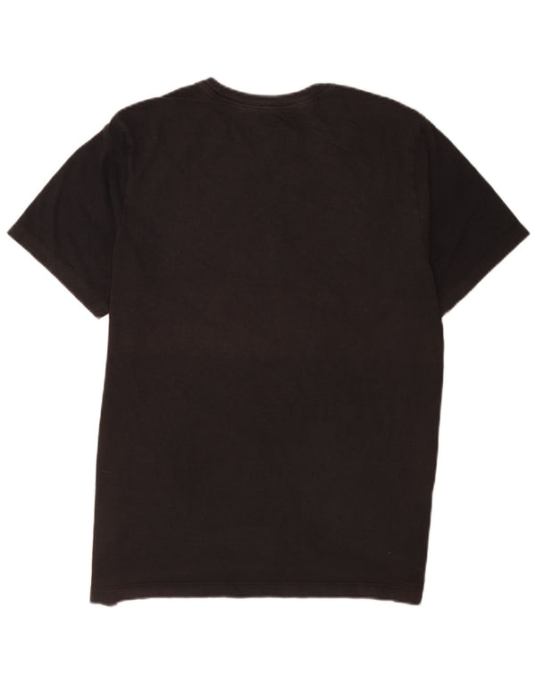 Nike grafisk T-shirt top til mænd, stor sort bomuld