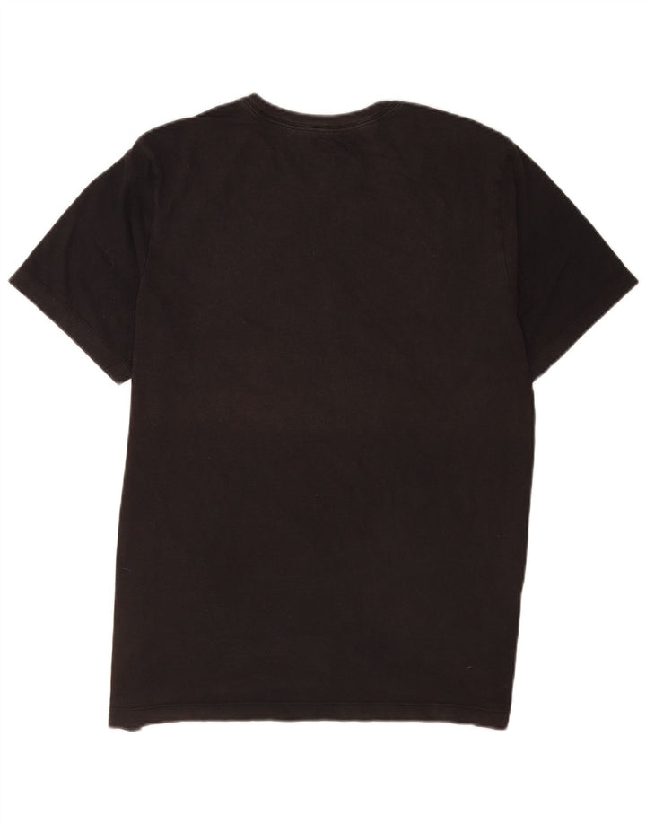Nike grafisk T-shirt top til mænd, stor sort bomuld
