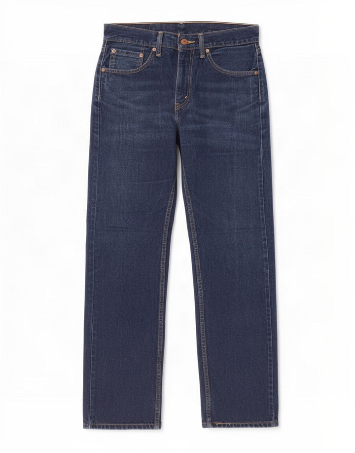 Levi's Herre 505 lige jeans W30 L32 blå bomuld
