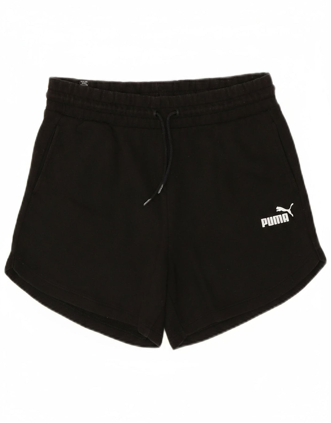 PUMA Mens Sport Shorts Medium  Black Cotton