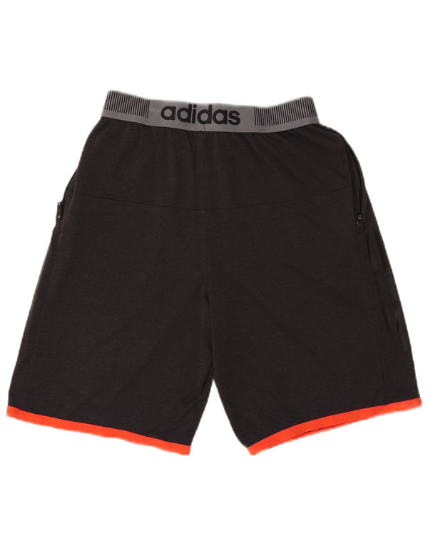 Adidas Herre grafiske sportsshorts Medium Grey Colourblock