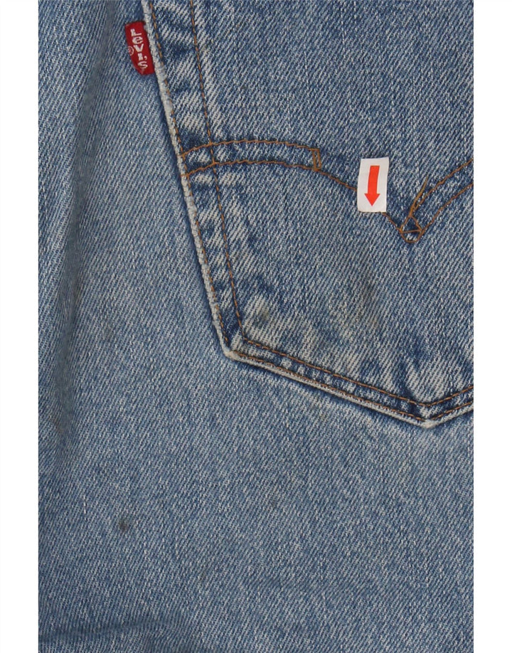LEVI'S Mens 505 Denim Shorts W34 Large  Blue