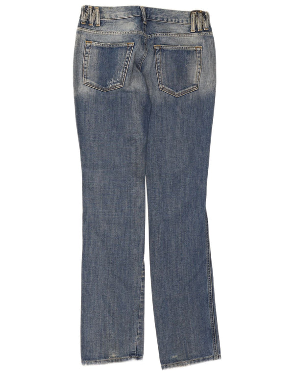 Diesel Dame Loopy Distressed Slim Jeans W29 L34 Blå
