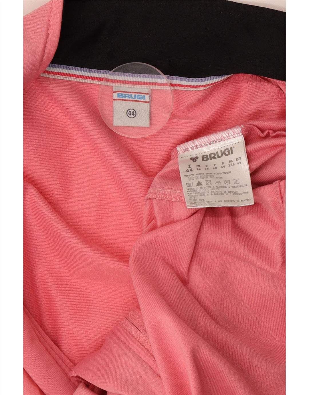Brugi træningsdragt topjakke til kvinder UK 12 Medium Pink Polyester