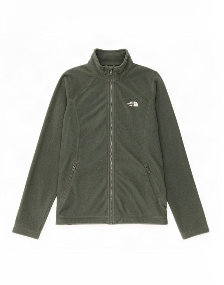The North Face Dame Liner Fleecejakke UK 14 Medium Green Polyester