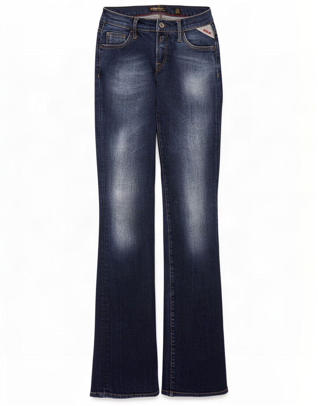 Replay Dame Bootcut Jeans W27 L34 Blå Bomuld