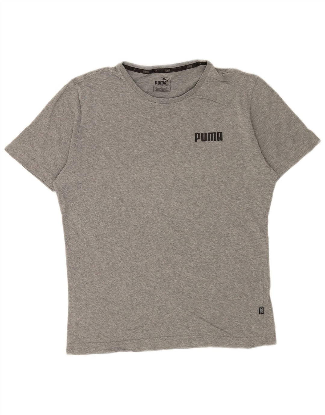 Puma herre T-shirt top lille grå bomuld