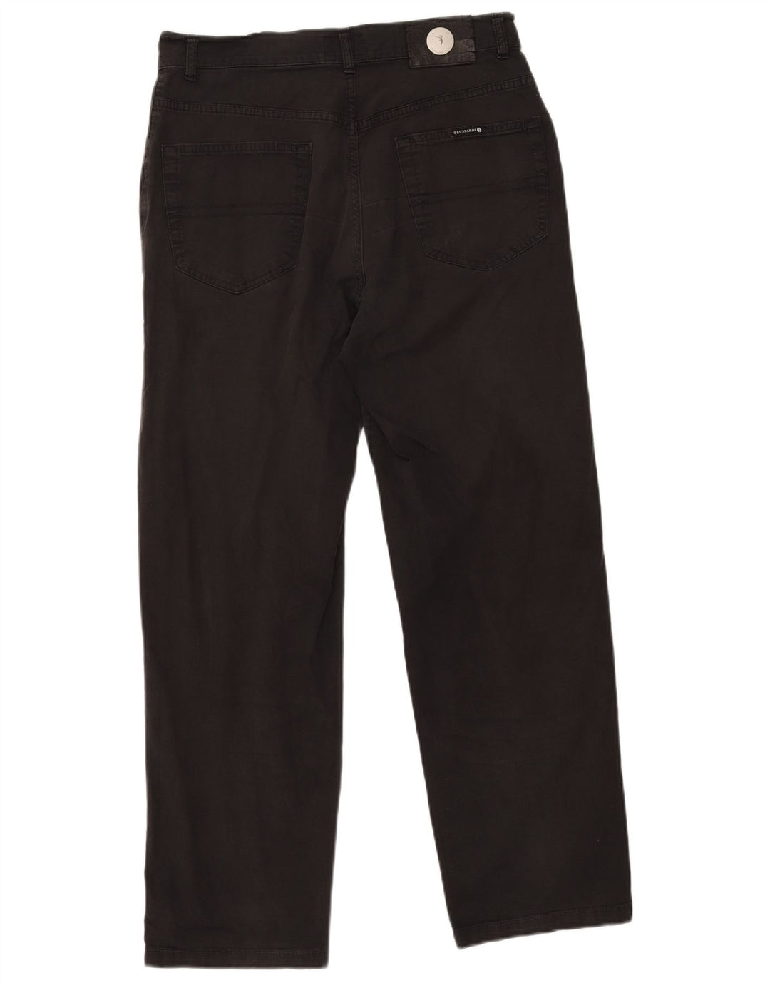 Trussardi Straight Jeans til mænd W34 L28 Sort