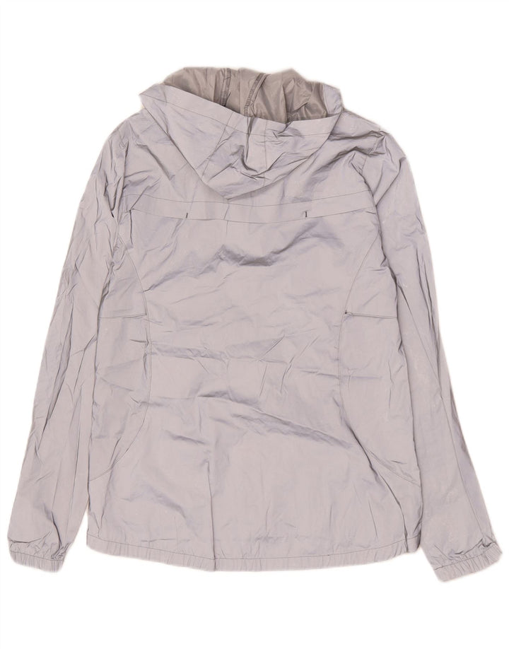 Mountain Warehouse Dame Regnjakke med hætte UK 12 Medium Lilla Polyester