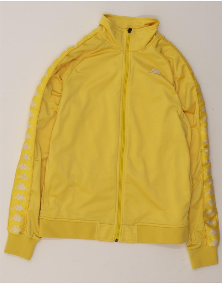 Kappa Herre grafisk træningsdragt Topjakke Medium Gul Polyester