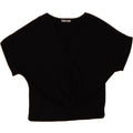 ZARA Womens Blouse Top UK 10 Small Black Vintage Zara and Second-Hand Zara from Messina Hembry 