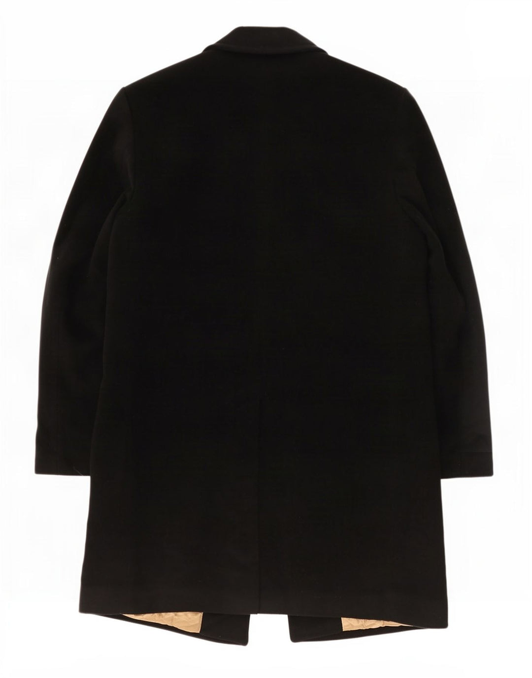 Marks & Spencer Herre Overfrakke UK 38 Medium Sort Polyester