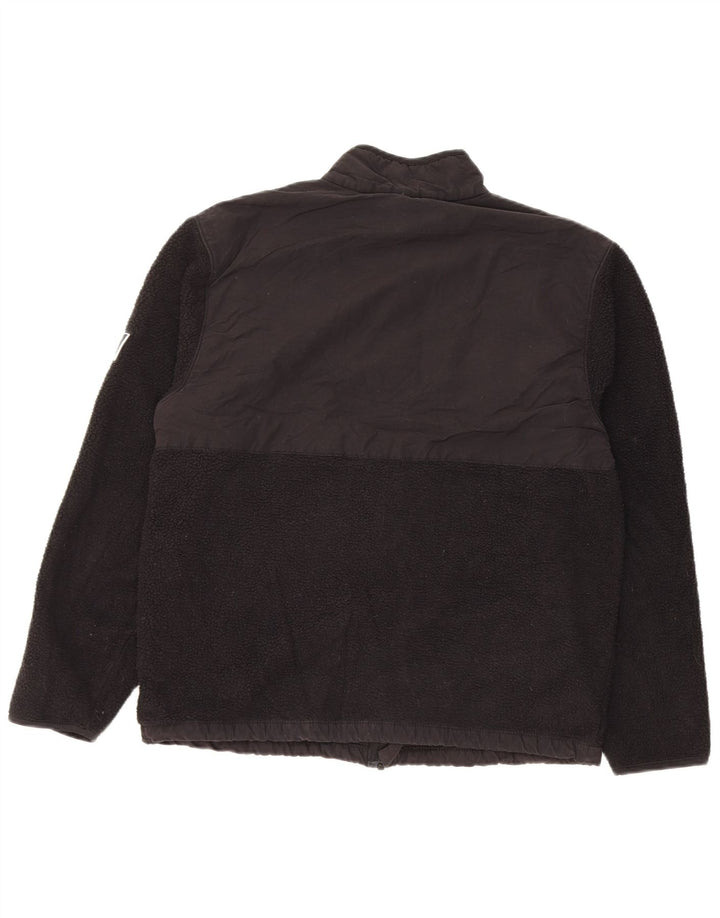 Marks & Spencer Fleecejakke til kvinder UK 14 Medium Sort Polyester
