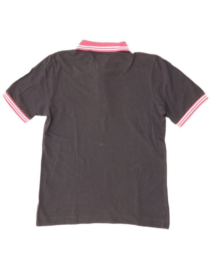 Kappa Herre Rugby Polo Shirt Lille sort bomuld