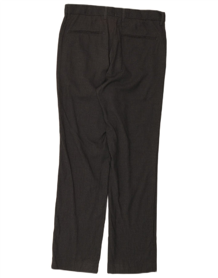MOSSIMO Herre Slim Fit Suit Bukser W30 L30 Grå Polyester