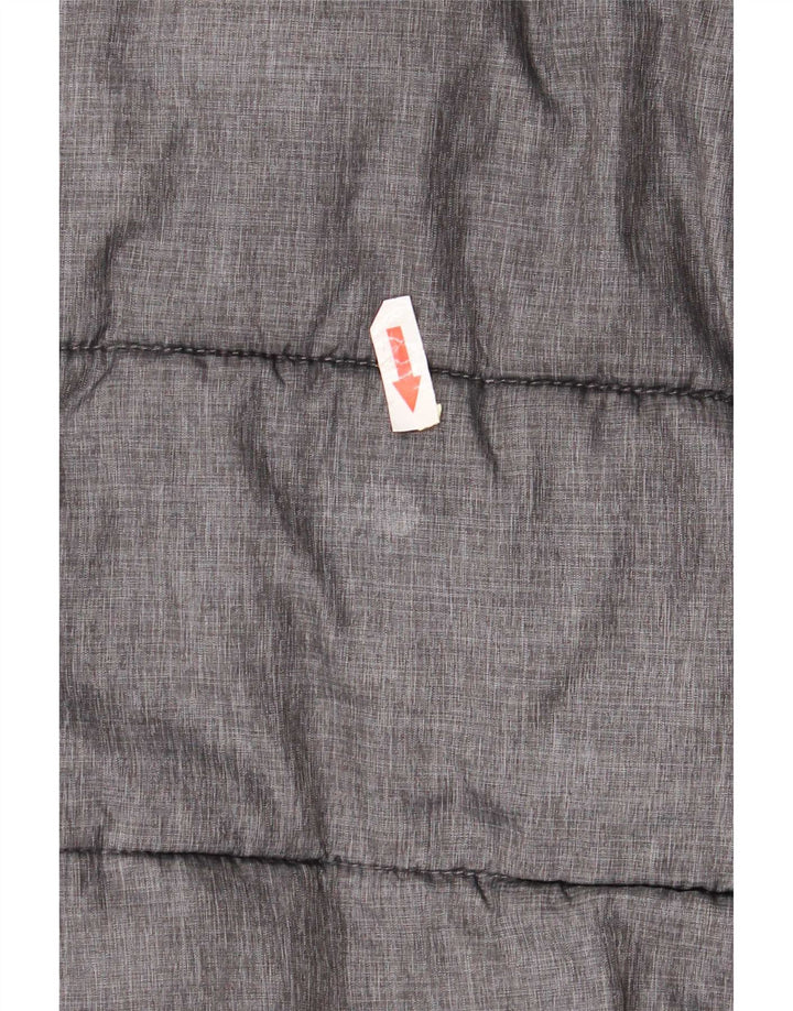 Ellesse Herre hættepolstret jakke UK 40 Large Black Colourblock Polyamid
