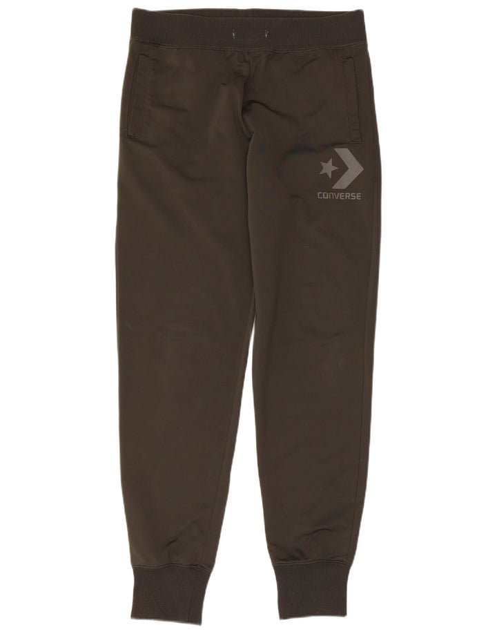 CONVERSE Grafisk træningsdragtbukser til kvinder Joggers UK 14 Medium Grey