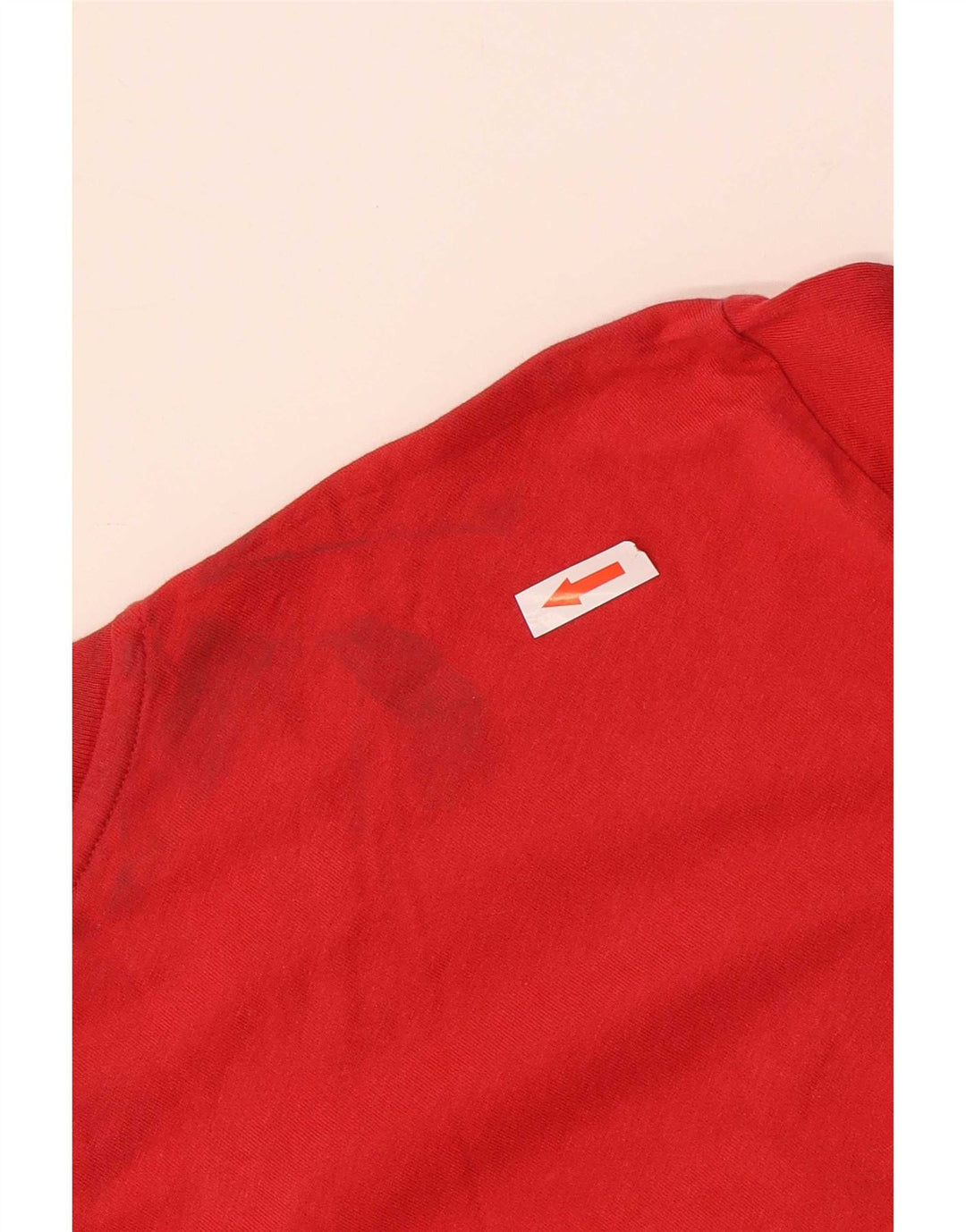 Champion Herre Grafisk T-Shirt Top Medium Rød